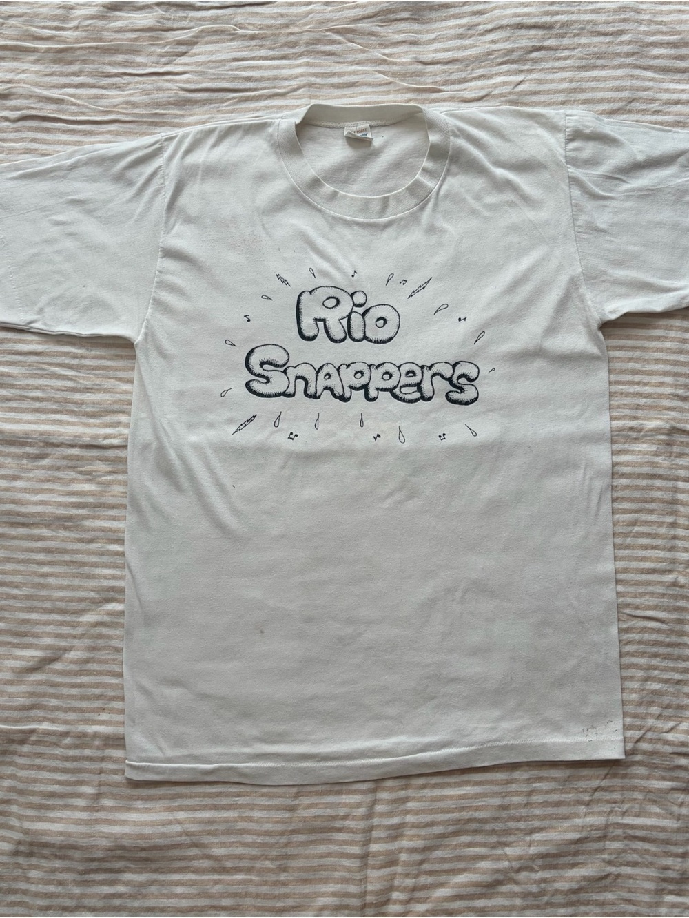 Rio Snappers Graphic Short Sleeve Tee - White